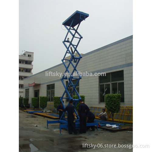 Scissor Lift elevating work platform SJY0.25-4.0